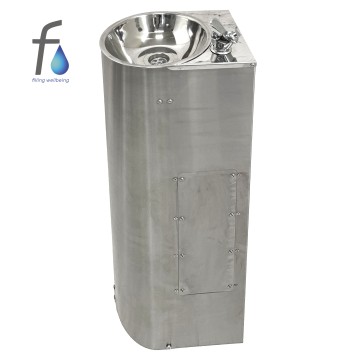 FONTECO DF13-1L3Df Антивандальный полуовальный фонтан с фильтрацией-2