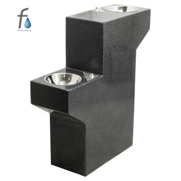 FONTECO DF17-2LBR Каменный питьевой фонтан двухуровневый СанПиН-0