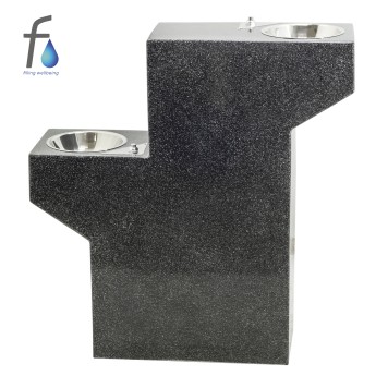 FONTECO DF17-2LBR Каменный питьевой фонтан двухуровневый СанПиН-1