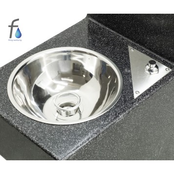 FONTECO DF17-2LBR Каменный питьевой фонтан двухуровневый СанПиН-5