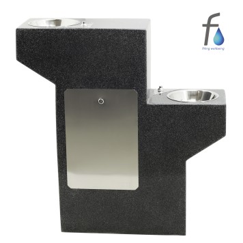 FONTECO DF17-2LBR Каменный питьевой фонтан двухуровневый СанПиН-6