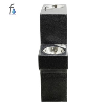 FONTECO DF17-2LBR Каменный питьевой фонтан двухуровневый СанПиН-7